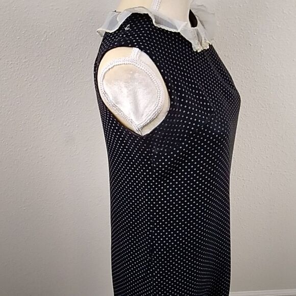 Definitely Jr's VTG Polka Women Dress Size SM - Picture 5 of 11